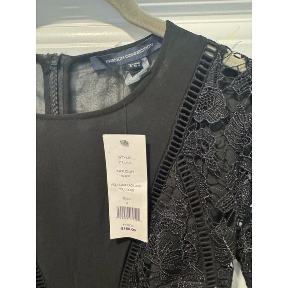 FRENCH CONNECTION Viola Lula Lace‎ Dress, Size 8 - Picture 6 of 6